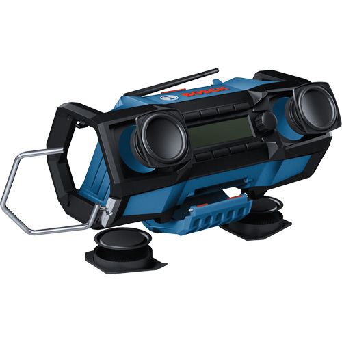 Compact Jobsite Radio with Bluetooth&reg; 5.0, Lithium-Ion, 18 V Ontario Safety Products
