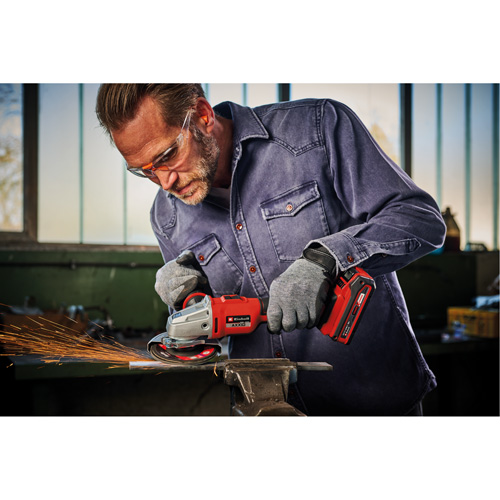 Professional Cordless Angle Grinder (Tool Only), 4-1/2" Wheel, 18 V Ontario Safety Products
