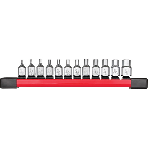 Long SAE Bit Socket Set, Hex, 1/4" Drive, 12 Pcs Ontario Safety Products