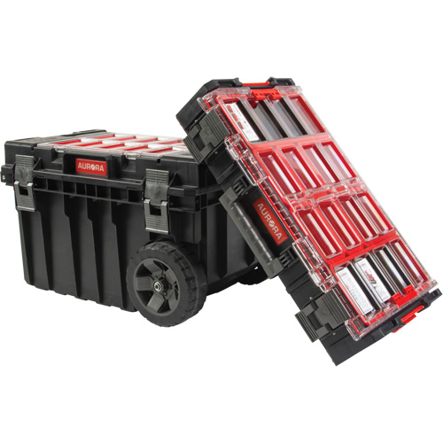 2-Piece Arx&reg; Rolling Tool Chest Set, 23-4/5" x 16" x 20-3/5", Black Ontario Safety Products
