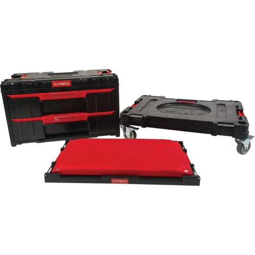 3-Piece Arx&reg; Dolly with Swivel Casters Set, 23-1/10" x 15" x 13-2/5", Black Ontario Safety Products