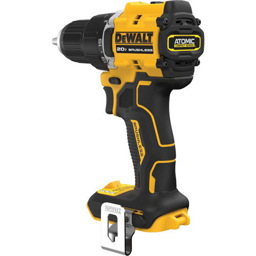 ATOMIC COMPACT SERIES MAX* Brushless Cordless Drill/Driver (Tool Only), Lithium-Ion, 20 V, 1/2" Chuck Ontario Safety Products