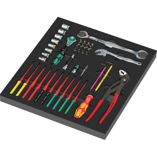 Insert en mousse pour jeu Kraftform Kompakt 1 de maintenance Ontario Safety Products