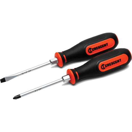 Dual Material Screwdriver Set, 2 Pcs. Ontario Safety Products
