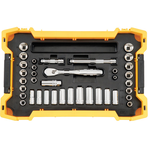 Jeu d'outils 3/8" & 1/2" pour m&eacute;canicien avec plateau & couvercle TOUGHSYSTEM 2.0 Ontario Safety Products