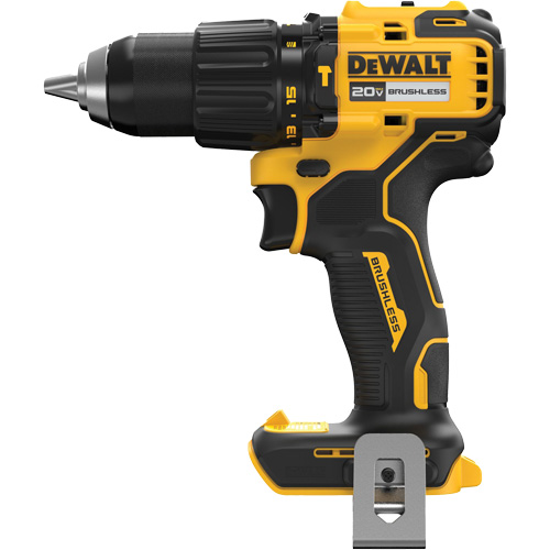 Brushless Cordless Hammer Drill (Tool Only), 1/2" Chuck, 20 V Ontario Safety Products