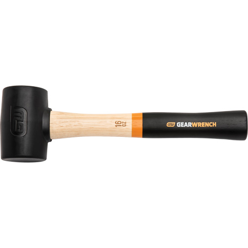 Maillet en caoutchouc, 16 oz, Prise en Bois, 13" lo Ontario Safety Products