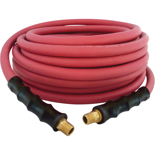 Tuyau  en caoutchouc MAXPRO, Air/Eau, Caoutchouc EDPM/Polyester, 3/8" dia. x 50', 300 psi, 1/4 NPT Ontario Safety Products