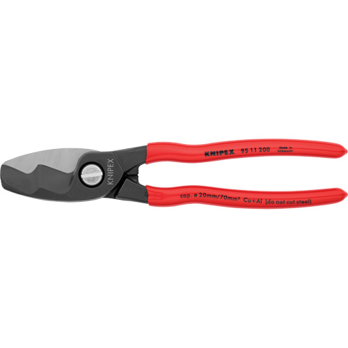Cable Shears with Twin Cutting Edges, 8" Ontario Safety Products