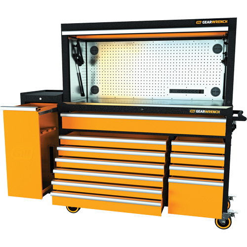 MEGAMOD Master Mechanics Tool Set in Premium Modular Foam Trays with Tool Storage & Shop Equipment, 1331 Pieces Ontario Safety Products