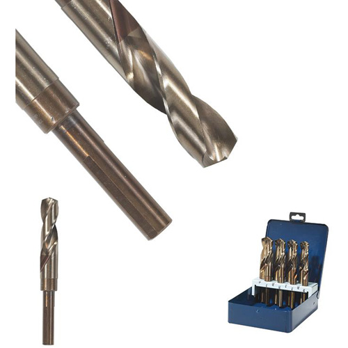 Forets &agrave; queue SST+, 49/64", Acier rapide, Cannelure 3-1/8", Pointe de 135° Ontario Safety Products