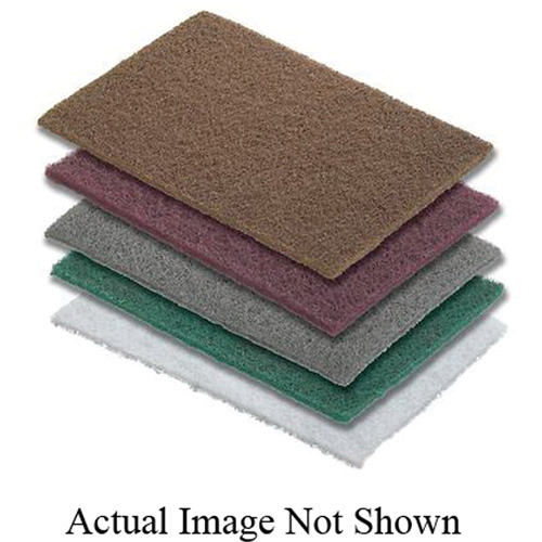 BLENDEX Hand Pads, Aluminum Oxide, 6" x 9", Medium Grit Ontario Safety Products