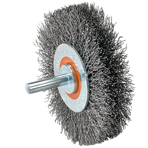Disque mont&eacute; &agrave; fils cr&ecirc;p&eacute;s, 2" dia., Fils 0,0118" Ontario Safety Products