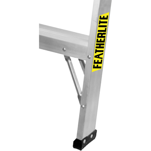 Industrial-Duty Sawhorse, 2' H x 31.9375" W x 23.50" D, 300 lbs. Capacity, Aluminum Ontario Safety Products