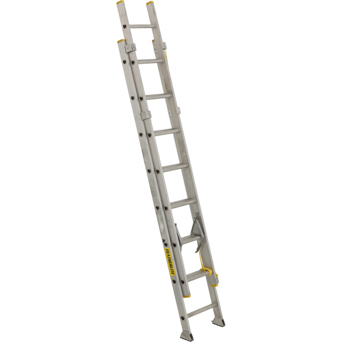 Industrial Heavy-Duty Extension Ladders, 300 lbs. Cap., 13' H, Grade 1A Ontario Safety Products