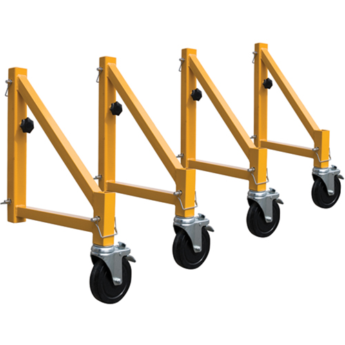 Mobile Work Scaffolding - Maxi Square Steel Scaffolding Accessories, Outrigger, 19-1/4" W x 24" H Ontario Safety Products