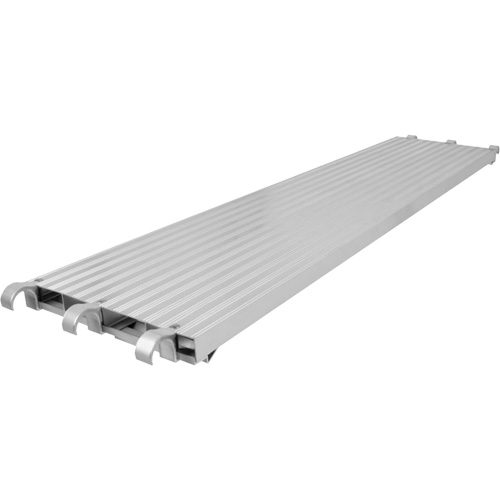 Plateformes de travail - Plancher en aluminium, Aluminium, 7' lo x 19" la Ontario Safety Products