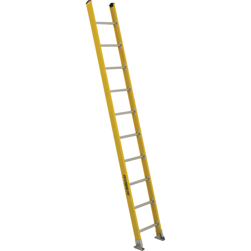 &eacute;chelles droites industrielles extra robustes (s&eacute;rie 5600), 10', Fibre de verre, 375 lb, CSA calibre 1AA Ontario Safety Products