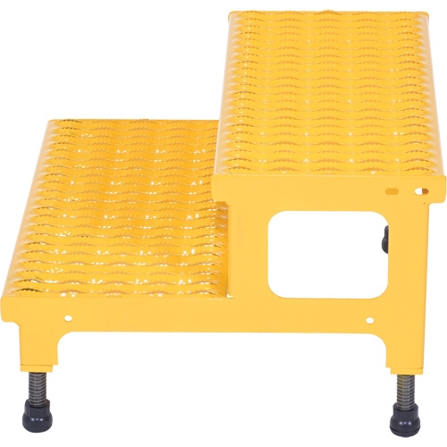Plate-forme ajustable Step-Mate, 2 marche(s), 23-13/16" la x 22-7/8" lo x 15-1/4" h, Capacit&eacute; 500 lb Ontario Safety Products