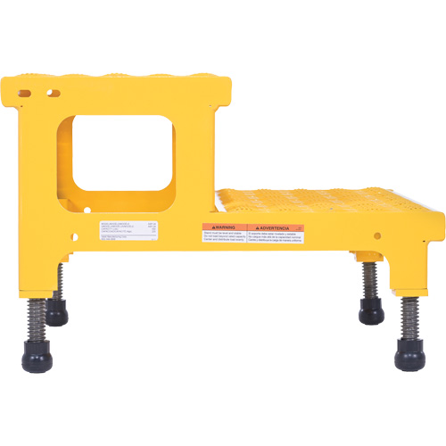 Plate-forme ajustable Step-Mate, 2 marche(s), 23-13/16" la x 22-7/8" lo x 15-1/4" h, Capacit&eacute; 500 lb Ontario Safety Products