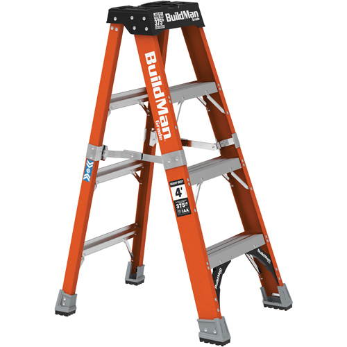 Escabeau, 4', Fibre de verre, Capacit&eacute; 375 lb, Type 1AA Ontario Safety Products