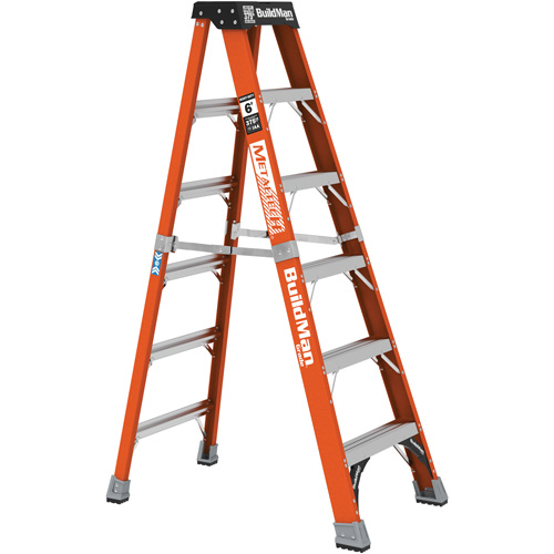 Escabeau, 6', Fibre de verre, Capacit&eacute; 375 lb, Type 1AA Ontario Safety Products