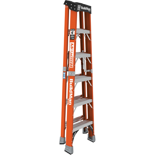 Escabeau, 6', Fibre de verre, Capacit&eacute; 375 lb, Type 1AA Ontario Safety Products