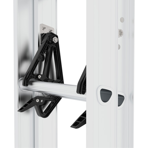 Jobsite Series Extension Ladder, 200 lbs. Cap., 16' H, Grade 3 Ontario Safety Products