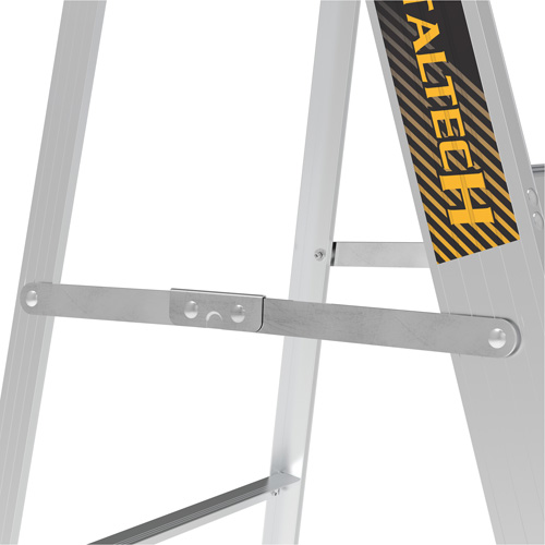 Step Ladder, 6', Aluminum, 225 lbs. Capacity, Type 2 Ontario Safety Products