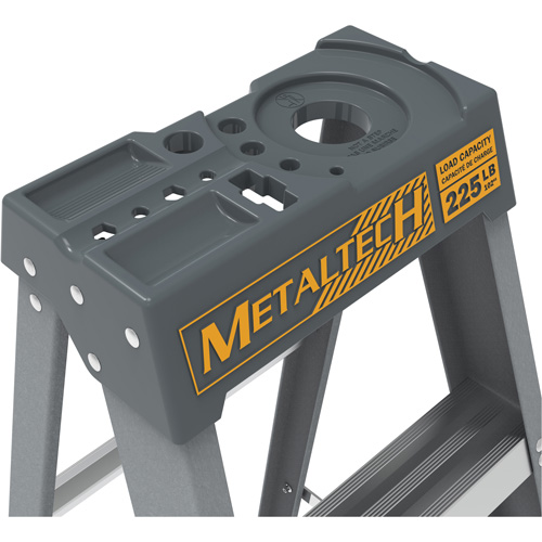 Step Ladder with Paint Tray, 6', Fibreglass, 225 lbs. Capacity, Type 2 Ontario Safety Products