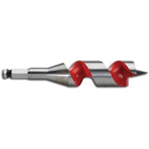 Ship Auger Drill Bit, 1-1/4 Diameter, 3" Flute, 7/16" Hex Shank Ontario Safety Products