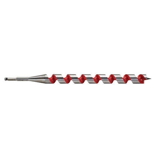 Longue m&egrave;che h&eacute;licoidale pour perceuse, Diam&egrave;tre de 1-1/4", Cannelure 15", Tige 7/16" hexagonal Ontario Safety Products