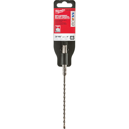Foret de maçonnerie &agrave; deux cannelures, 3/16", Tige SDS-Plus, Carbure Ontario Safety Products
