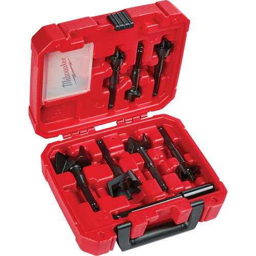 Jeu de m&egrave;ches &agrave; avance automatique pour entrepreneur, 7 morceaux, Acier rapide Ontario Safety Products