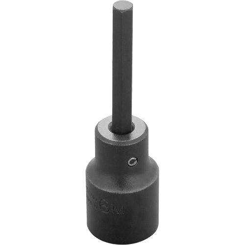 Embout &agrave; ins&eacute;rer, Hexagonale, 6 mm x 3-1/4" lo, Prise 1/2" Ontario Safety Products