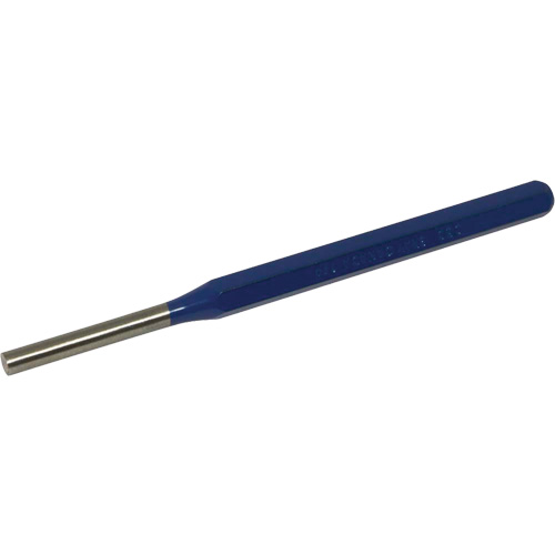 Pin Punch, 1/4" Dia. x 6-1/4" L Ontario Safety Products
