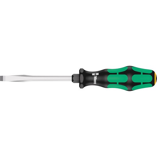 Slotted Screwdriver, 1.0 mm, 7-13/16" L, Plastic Handle Ontario Safety Products