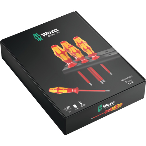 Insulated Screwdriver Set, 1000 V, 6 Pcs Ontario Safety Products
