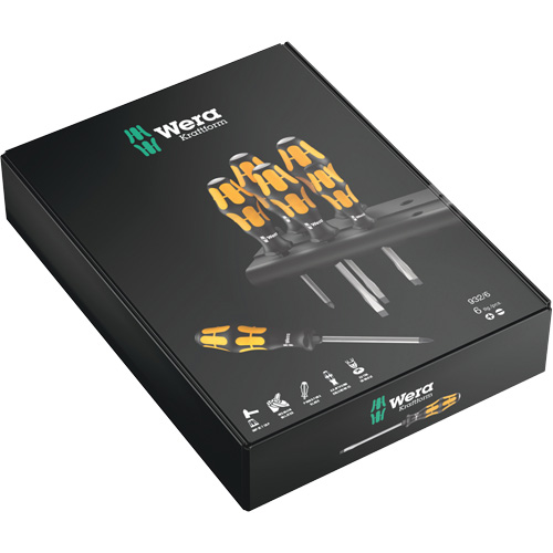 Series 900 Screwdriver set Chiseldriver & Rack, 6 Pcs. Ontario Safety Products