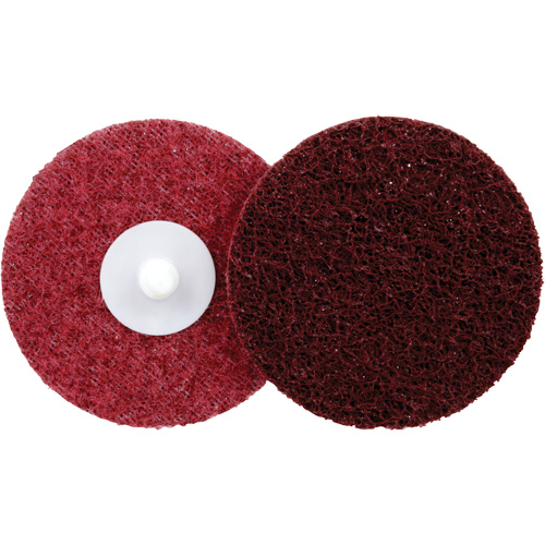 Standard Abrasives Quick-Change Surface Conditioning Disc, 3" Dia., Medium Grit, Aluminum Oxide Ontario Safety Products