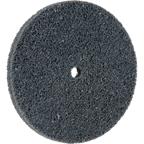 Standard Abrasives 500 Series Soft Density Unitized Wheels, 3" x 1/4", 1/4" Arbor, Fine Grit, Silicon Carbide Ontario Safety Products