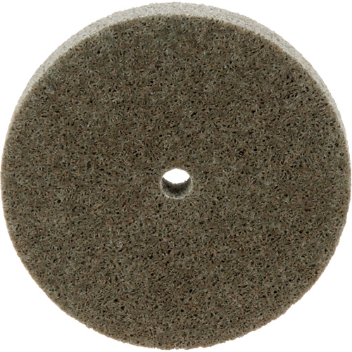 Disque unitaris&eacute; Standard Abrasives, 3" x 1/2", Arbre de 1/4", Grain de Moyen, Oxyde d'aluminium Ontario Safety Products