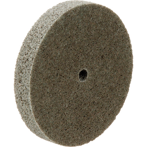 Disque unitaris&eacute; Standard Abrasives, 3" x 1/2", Arbre de 1/4", Grain de Moyen, Oxyde d'aluminium Ontario Safety Products