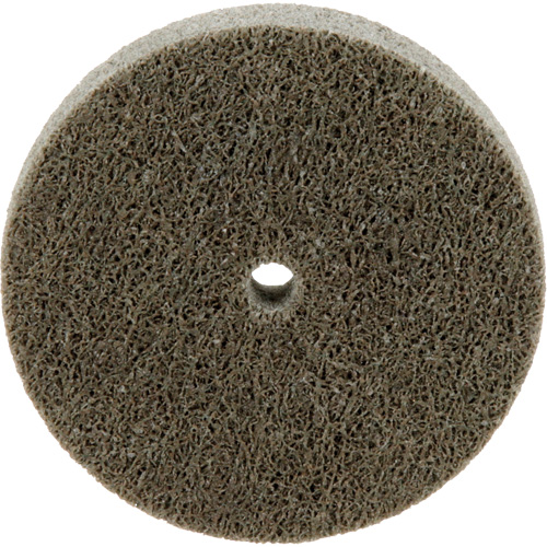 Disque unitaris&eacute; Standard Abrasives, 3" x 1/2", Arbre de 1/4", Grain de Moyen, Oxyde d'aluminium Ontario Safety Products