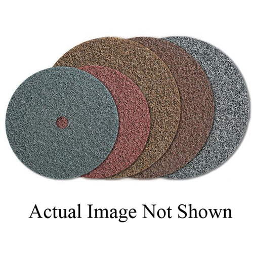 QUICK-STEP BLENDEX Surface Conditioning Disc, 4-1/2" Dia., Extra Coarse Grit, Aluminum Oxide Ontario Safety Products