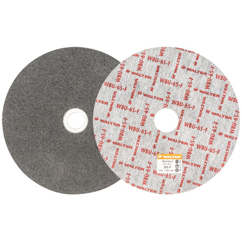 Blendex U Finishing Wheel, 6" Dia., 6SF Grit, Silicon Carbide Ontario Safety Products