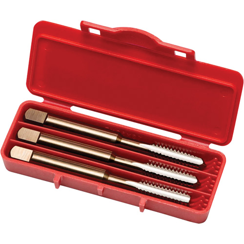 Jeu de tarauds &agrave; main pour usage g&eacute;n&eacute;ral, Acier rapide, Filet 1/2"-13 Ontario Safety Products