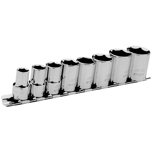 Jeu de douilles SAE, 8 Mcx, Prise de 3/8" Ontario Safety Products