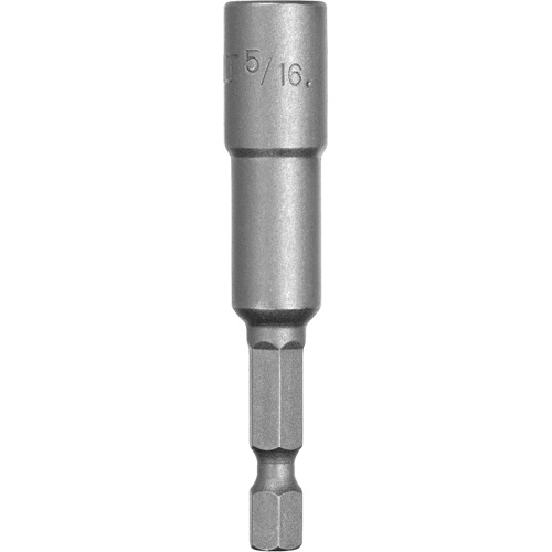 Tourne-&eacute;crou, Embout 5/16", Prise 1/4", 2-9/16" lo, Magn&eacute;tique Ontario Safety Products