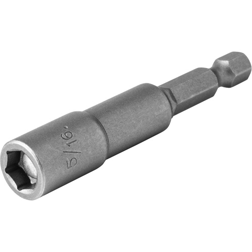 Tourne-&eacute;crou, Embout 5/16", Prise 1/4", 2-9/16" lo, Magn&eacute;tique Ontario Safety Products